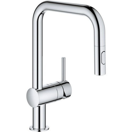 GROHE 德國 Minta 32322002 廚盆龍頭連方形伸縮花灑頭