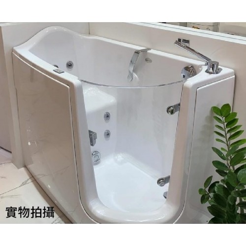 Gruppo Treesse 意大利製造 Gen X 纖維按摩浴缸連8個按摩噴嘴 1300mmx750mm