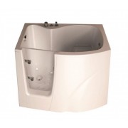 Italian Gruppo Treesse Gen Y Acrylic Massage Bathtub 1200mmx700mm White