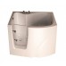 Italian Gruppo Treesse Gen Y Acrylic Massage Bathtub 1200mmx700mm White