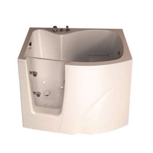 Italian Gruppo Treesse Gen Y Acrylic Massage Bathtub 1200mmx700mm White