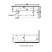 Gruppo Treesse 意大利製造 Quadra V015A 纖維按摩浴缸 1500mmx750mm