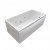 Italian Gruppo Treesse Quadra V015A Acrylic Massage Bathtub 1500mmx750mm