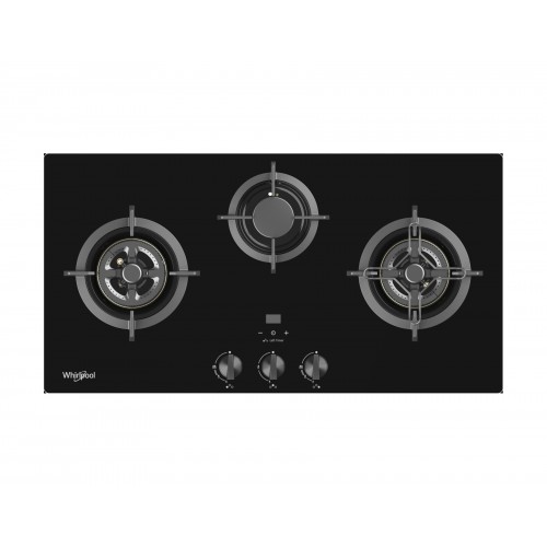 Whirlpool GWG8630TH 86cm Built-in 3-Burner Town Gas Hob Whirlpool GWG8630TH 86cm Built-in 3-Burner Town Gas Hob