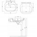 Hidra Ceramica HD-LO55 Wall Hung Basin 600 x 500mm