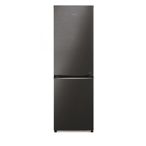 HITACHI RB380PH9L BBK Left-hinge 314L 2 door Bottom-Freezer Refrigerator(Brilliant Black)