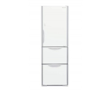 HITACHI HR3N6404DA-GPWHK(Glass White Color) 329L 3-Door Refrigerator(Right hinge)