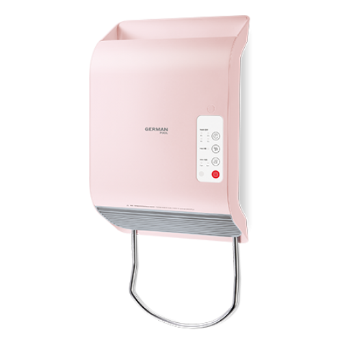 GERMAN POOL HTW-320PN Pink Portable Bathroom Heater