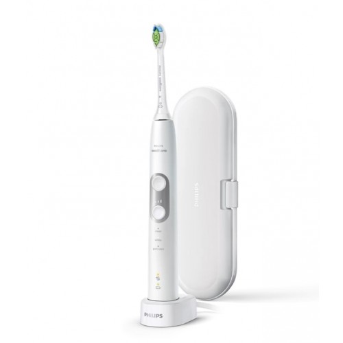 PHILIPS 飛利浦 HX6897/22 Sonicare ProtectiveClean 6100 聲波電動牙刷 白銀色