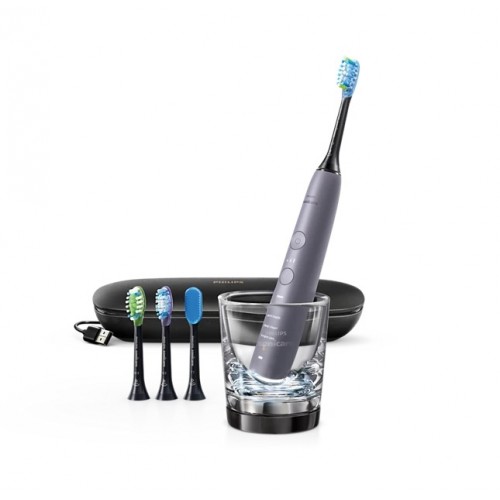 PHILIPS 飛利浦 HX9924/42 Sonicare DiamondClean Smart 9500 聲波震動牙刷 (銀色)