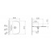 INAX IN-AL-632VFC-BW1 Countertop Basin 574 x 428mm INAX IN-AL-632VFC-BW1 Countertop Basin 574 x 428mm