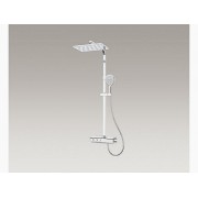 Kohler K-23860T-9-CP URBANITY 恆溫三出水淋浴柱 (含MF手持花灑) (拋光鍍鉻)