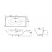 KOHLER 美國 Esacle K-11343T-G 纖維浴缸連去水 1775x870x477mm 白色 KOHLER 美國 Esacle K-11343T-G 纖維浴缸連去水 1775x870x477mm 白色