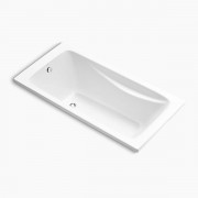 America KOHLER Reach K-15848T Acrylic Bathtub with Waste 1700x700x460mm White
