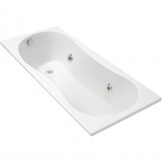KOHLER 美國 Bain Douche K-18234T 嵌入式纖維按摩浴缸連去水 1600x750x450mm