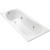KOHLER 美國 Bain Douche K-18234T 嵌入式纖維按摩浴缸連去水 1600x750x450mm