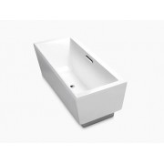 America KOHLER Evok K-18343T Acrylic Bathtub with waste 1675x762x610mm White