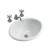 KOHLER 美國 Linia K-2217-0 橢圓形檯上面盆 485x380mm 白色