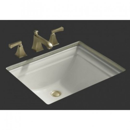 KOHLER 美國 Memoirs K-2339-0 長方形檯底面盆 525x440mm 白色