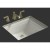 KOHLER 美國 Memoirs K-2339-0 長方形檯底面盆 525x440mm 白色