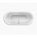 KOHLER 美國 Cleo K-2901T 嵌入式生鐵浴缸連去水 1750x800x530mm 白色