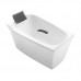 KOHLER 美國 Comfortable 45599T-GR58 獨立式纖維浴缸連去水 1350x800x732mm (灰色浴枕、扶手)