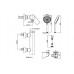 Kohler Special Aleo 72351T-ZY-CP 花灑龍頭 (連手提花灑, 花灑座及花灑喉) Kohler Special Aleo 72351T-ZY-CP 花灑龍頭 (連手提花灑, 花灑座及花灑喉)
