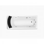 America KOHLER Biove K-8279T-58 Cast-Iron Massage Bathtub with Waste 1700x750x470mm