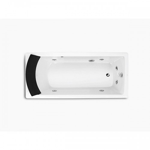 KOHLER 美國 Biove K-8279T-58 嵌入式生鐵按摩浴缸連去水及浴枕 1700x750x470mm KOHLER 美國 Biove K-8279T-58 嵌入式生鐵按摩浴缸連去水及浴枕 1700x750x470mm