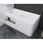 America KOHLER Aleutian K-99023T Acrylic Massage Bathtub 1700x800x650mm (Left Corner Installation)