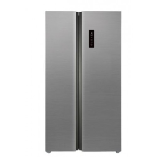 KANEDA KF-663SBSVS 612L Side By Side Refrigerator(Silver)