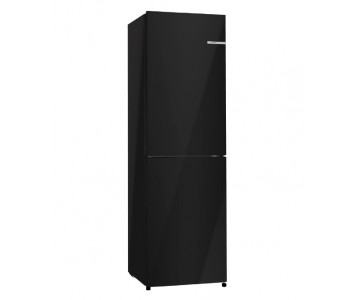 Bosch KGN27NBDAG 276L 2 Series Lower Frost Free Double Door Refrigerator (Black)