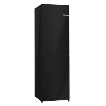 Bosch KGN27NBDAG 276L 2 Series Lower Frost Free Double Door Refrigerator (Black)