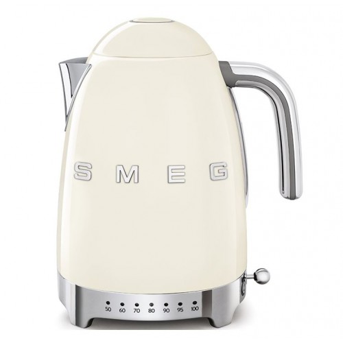 SMEG KLF04CRUK 奶白色 50's 1.7L 多溫度電熱水壺