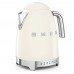 SMEG KLF04CRUK 奶白色 50's 1.7L 多溫度電熱水壺