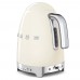 SMEG KLF04CRUK 奶白色 50's 1.7L 多溫度電熱水壺