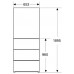 BOSCH KMF40A97TK Series 4 405L Multi-door MagicZone Refrigerator (Cast Iron Grey) BOSCH KMF40A97TK Series 4 405L Multi-door MagicZone Refrigerator (Cast Iron Grey)
