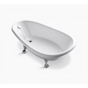 America Kohler Birthday 100 Cast-Iron Bathtub 1830x950x686mm White