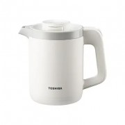 Toshiba 東芝 KT-08DH1VHK 0.8公升 無線雙層電熱水壺-附可鎖壺蓋