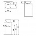 LAUFEN LF-812300.000.109.1 Countertop Basin 350 x 350mm