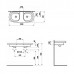 LAUFEN LF-818553.045.104.1 Countertop Basin 1000 x 440mm