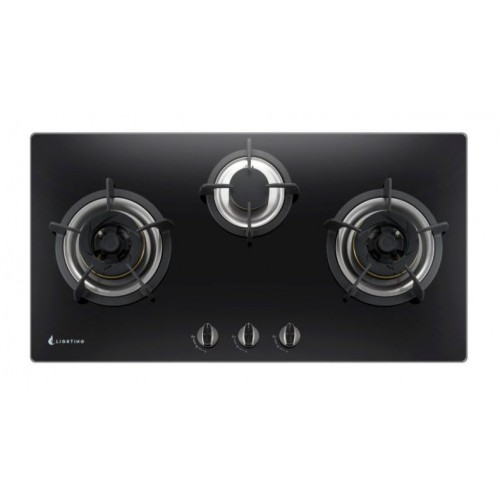 LIGHTING LGC03CNT Towngas 86CM BUILT-IN GAS HOB BBE Exclusive 3 years warranty