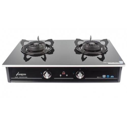 LIGHTING LJ-T8228 Free-Standing 2-burner gas hob(Town gas) BBE Exclusive 3 years warranty