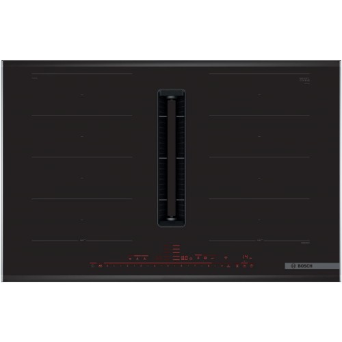 Bosch PXX875D67E 80CM Induction hob with integrated ventilation system