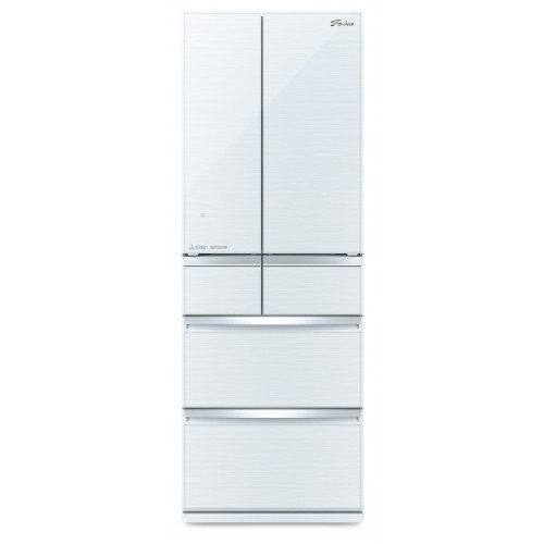 MITSUBISHI MR-WX52D-W(Glass White) 416L Multi-door Refrigerator