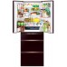 MITSUBISHI MR-WX53Y-GDB (Glass Dark Brown Color) 394L Multi-door Refrigerator