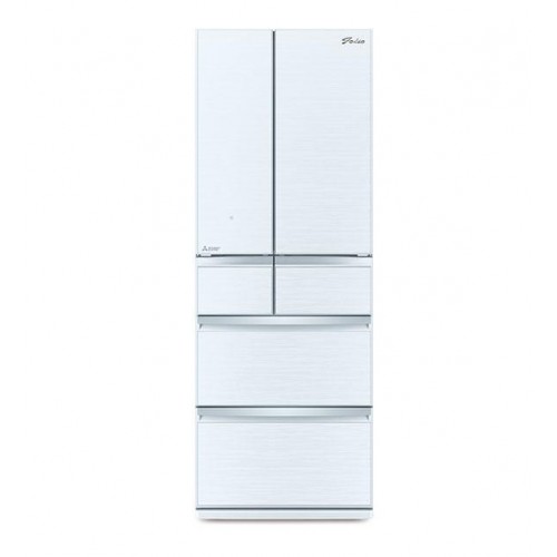 MITSUBISHI  MR-WX60F-W (Glass White) 487L Multi-door Refrigerator