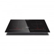 MOBIWARM MWICI04-B 71cm 2800W Built-in Double Induction Hob