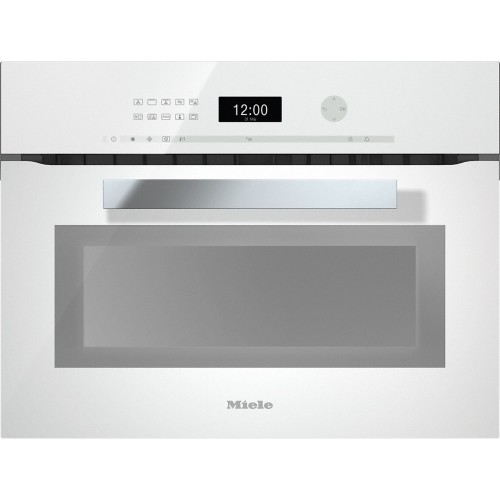 MIELE H6401BM Brilliant white Built-in Microwave Combination Oven