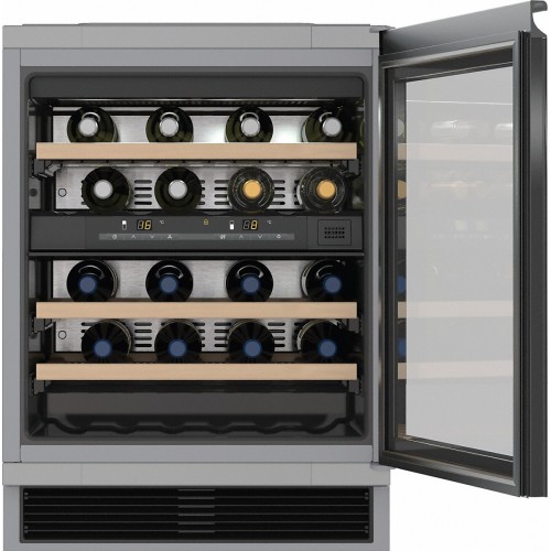 MIELE KWT6321UG Built-In Double Temperature Zone Wine Cooler